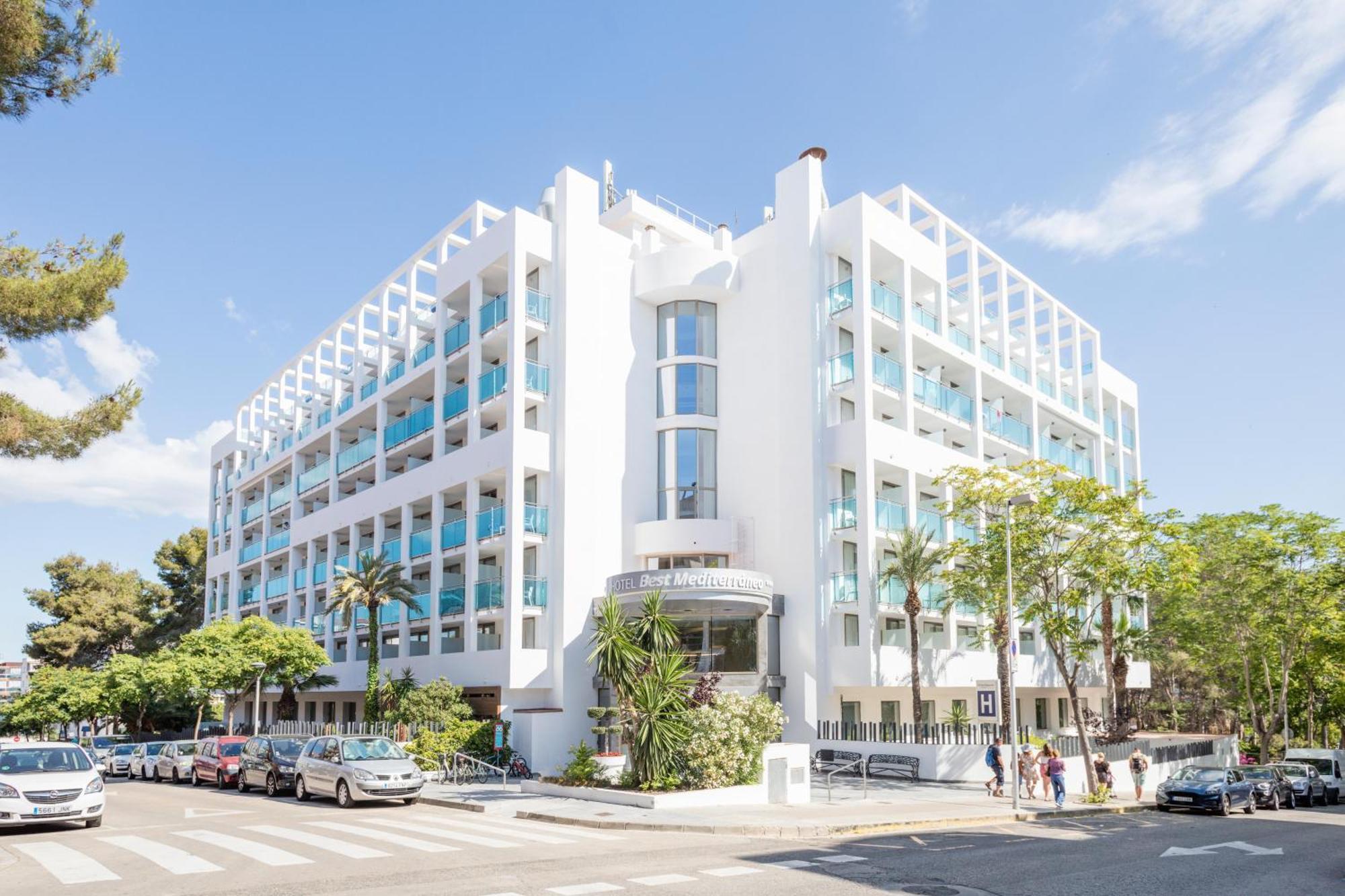 Hotel Best Mediterraneo Salou Exterior foto